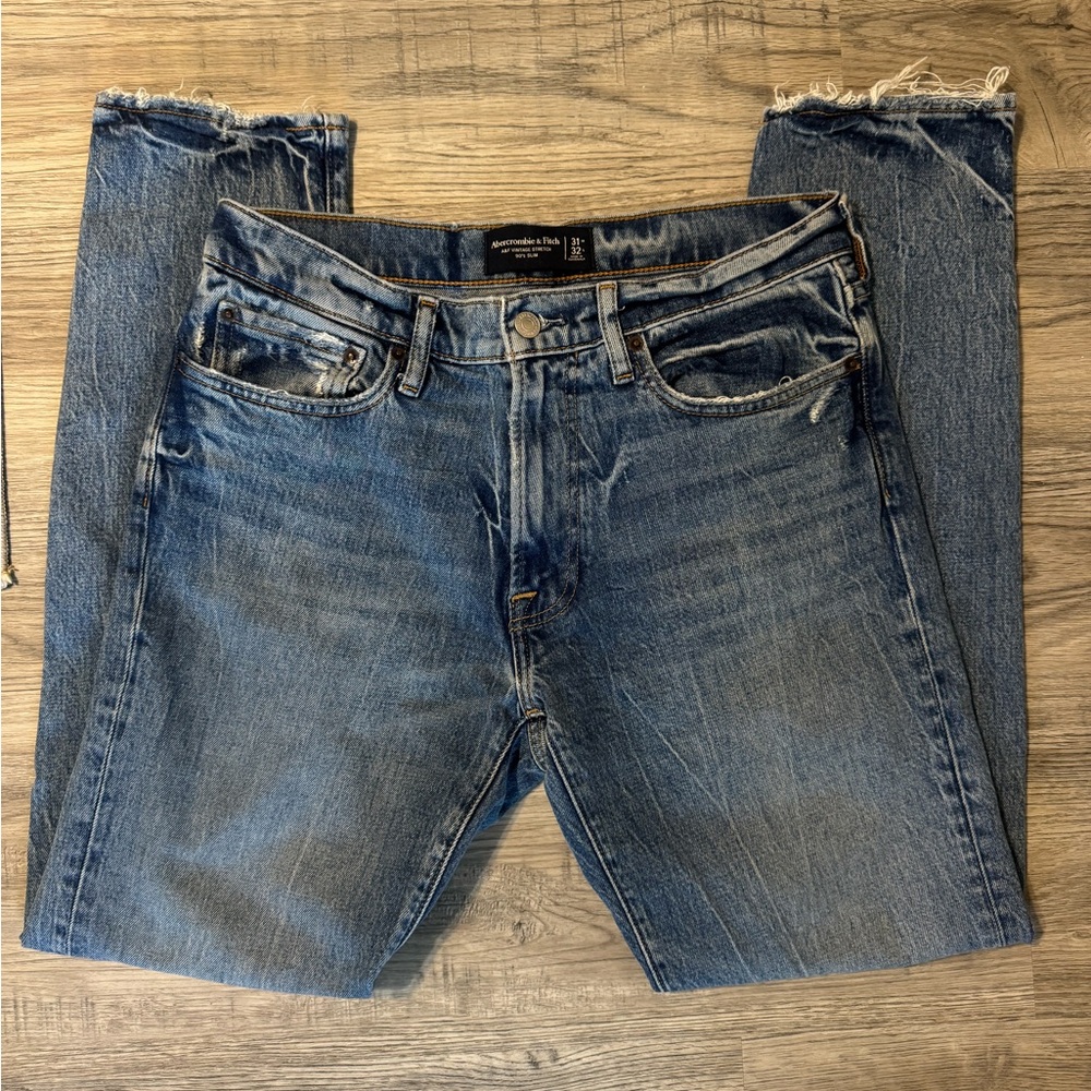 Abercrombie & Fitch Blue Denim Jeans